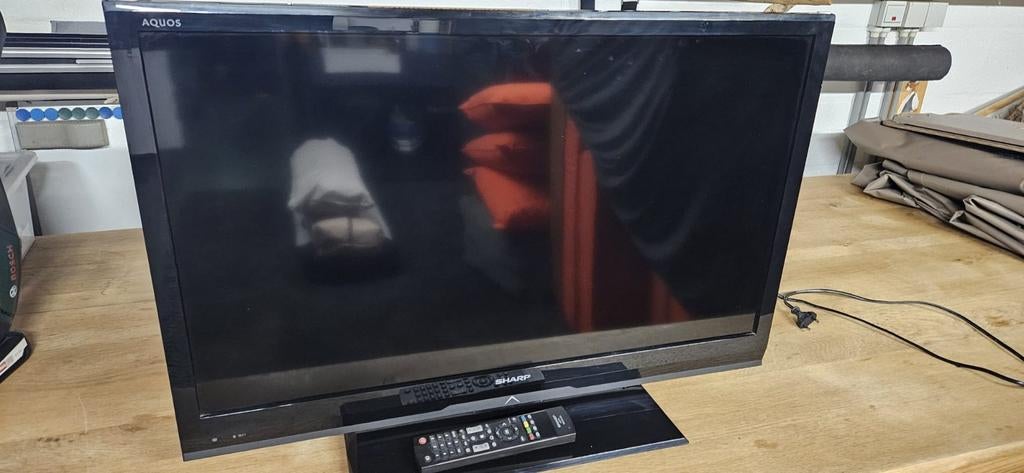 Sharp LCD Kleuren TV LC-32LE144E - Goede staat, Ophalen, Gebruikt, LCD, Sharp