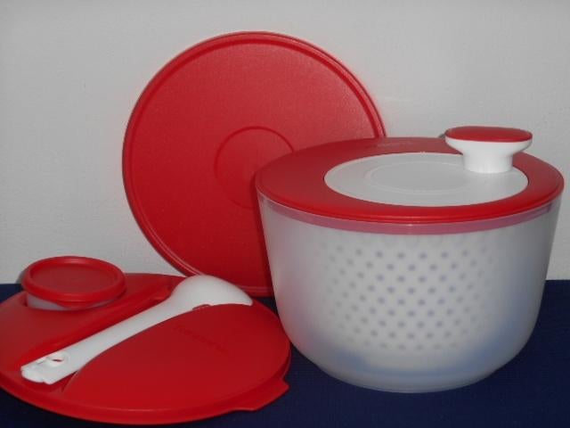 Tupperware SlaChef met Jumbo Sla op Weg Deksel, Huis en Inrichting, Keuken | Tupperware, Ophalen of Verzenden, Nieuw, Overige typen