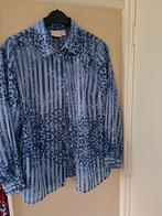 leuke damesblouse maat 44 z.g.a.n., Kleding | Dames, Ophalen of Verzenden, Zo goed als nieuw, Maat 42/44 (L), Blauw