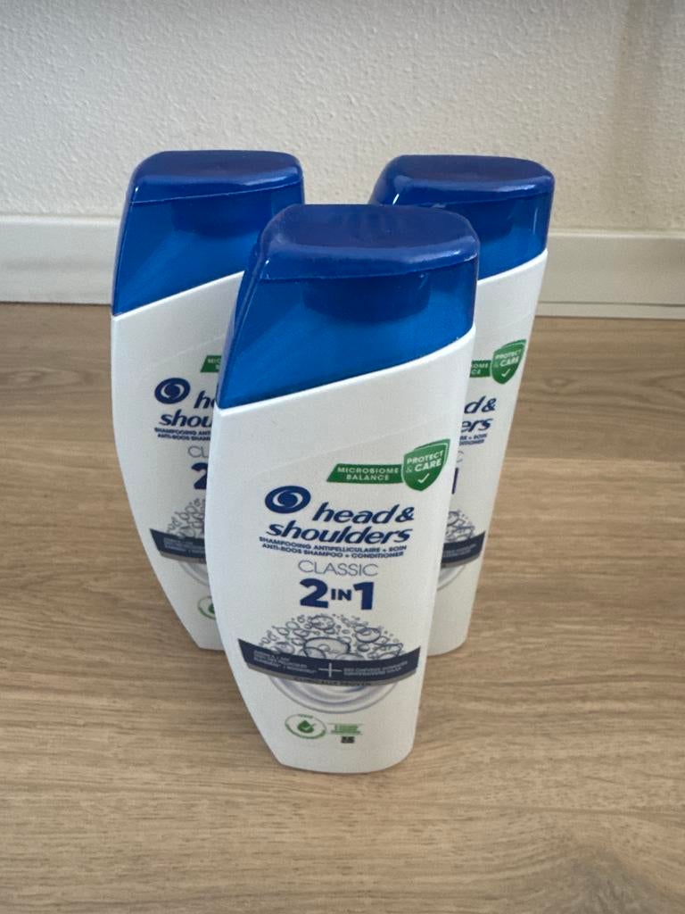 3 flessen Head & Shoulders Classic 2-in-1 Shampoo, Sieraden, Tassen en Uiterlijk, Uiterlijk | Haarverzorging, Nieuw, Shampoo of Conditioner