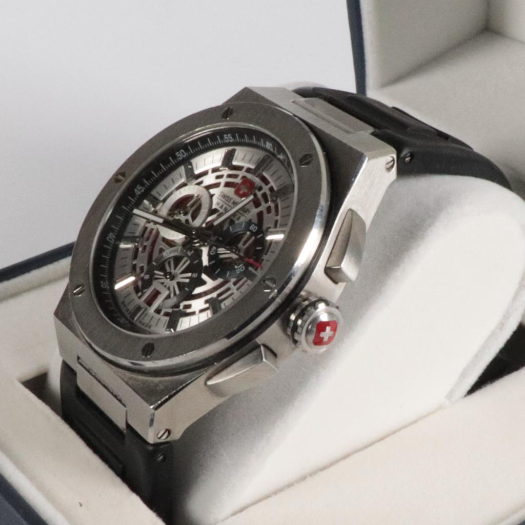 Swiss Military Hanowa Land Mission Horloge - Nette staat, Sieraden, Tassen en Uiterlijk, Horloges | Heren, Flex Ltd., Gebruikt