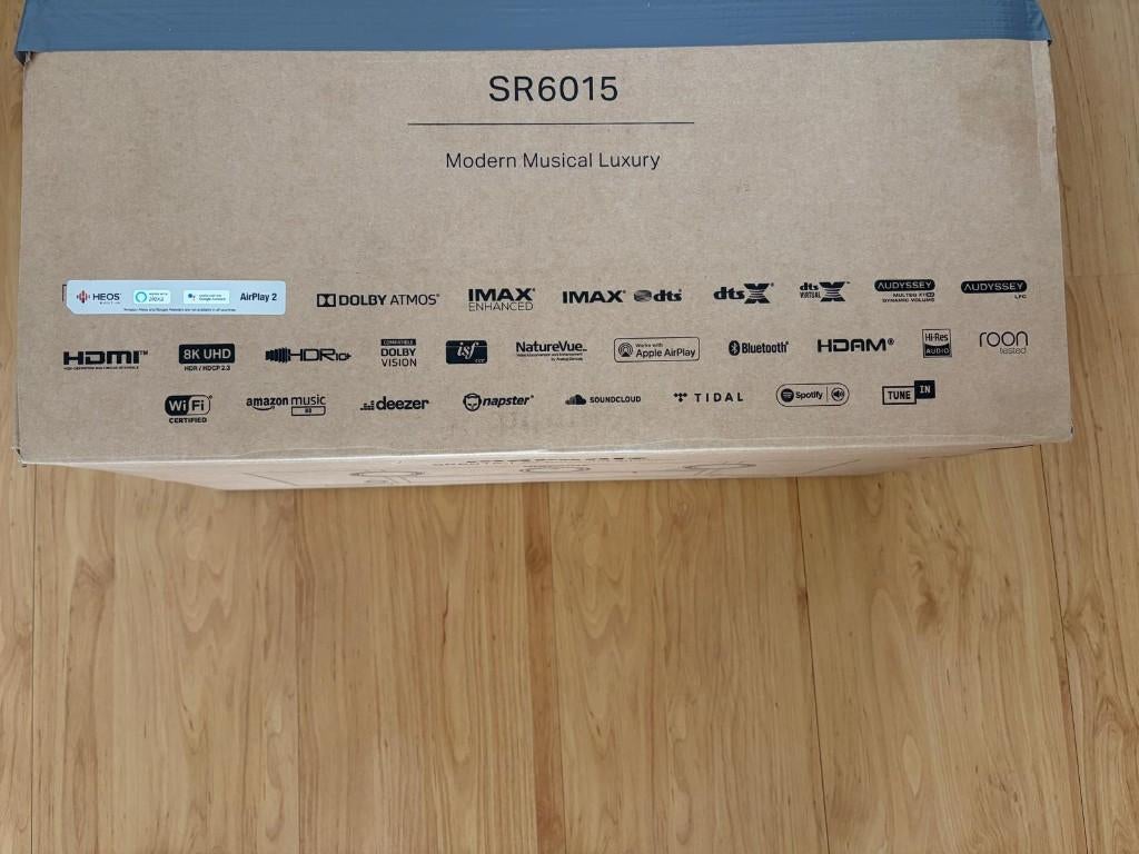 Marantz  SR 6015 als nieuw helemaal compleet in de doos, Ophalen, Zo goed als nieuw, 120 watt of meer, Marantz