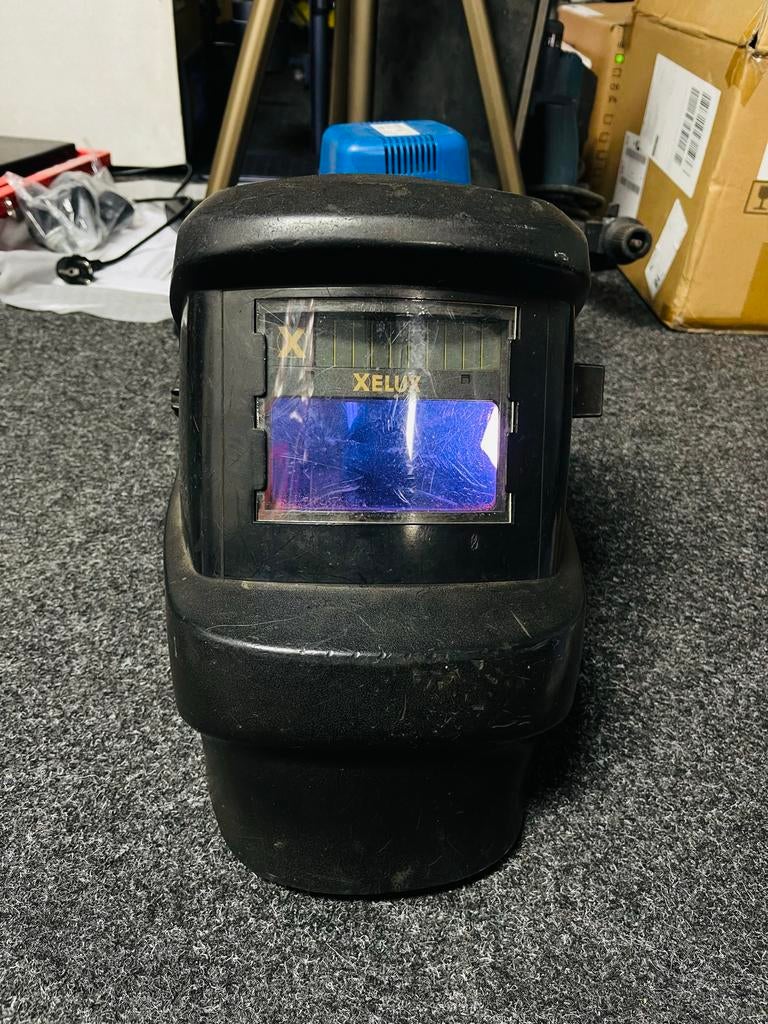 Xelux X400 Lashelm, Doe-het-zelf en Verbouw, Laskappen, Gebruikt, Lasfilter, Ophalen