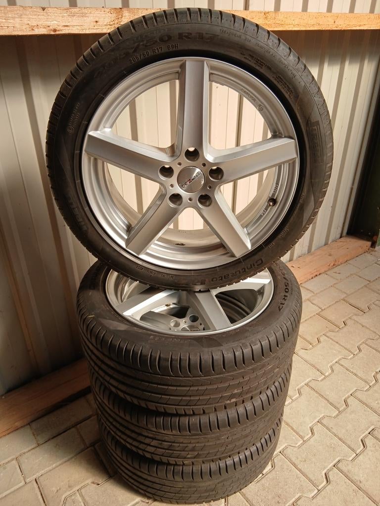 17 inch velgen 5×112 VW GOLF 6 7 8 AUDI SEAT SKODA ZOMERSET, Auto-onderdelen, Banden en Velgen, Gebruikt, Banden en Velgen, 17 inch