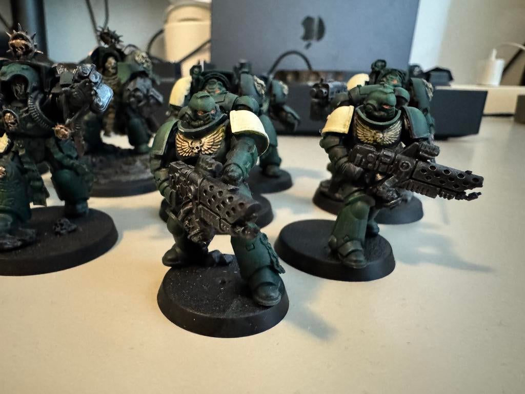 Warhammer 40K Space Marine Combat Patrol + Core Rules, Ophalen, Zo goed als nieuw, Warhammer 40000