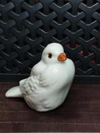 Vintage porseleinen albino mus, 6 cm groot., Ophalen of Verzenden, Zo goed als nieuw, Dier