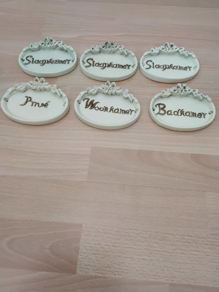 Deur bordjes, Ophalen of Verzenden