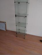 Glazen vitrinekast, Ophalen, Met deur(en), 50 tot 100 cm, Zo goed als nieuw