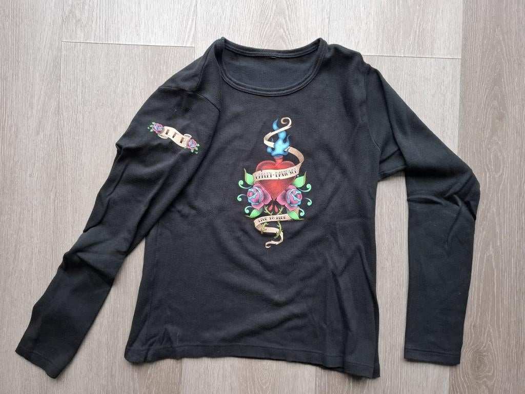 Dames T-shirt Harley Davidson €15, Ophalen of Verzenden, Tweedehands, Dames, Overige typen
