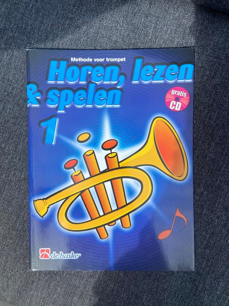 Horen, lezen en spelen trompet deel 1 - Nieuw met CD, Muziek en Instrumenten, Bladmuziek, Overige genres, Les of Cursus, Nieuw