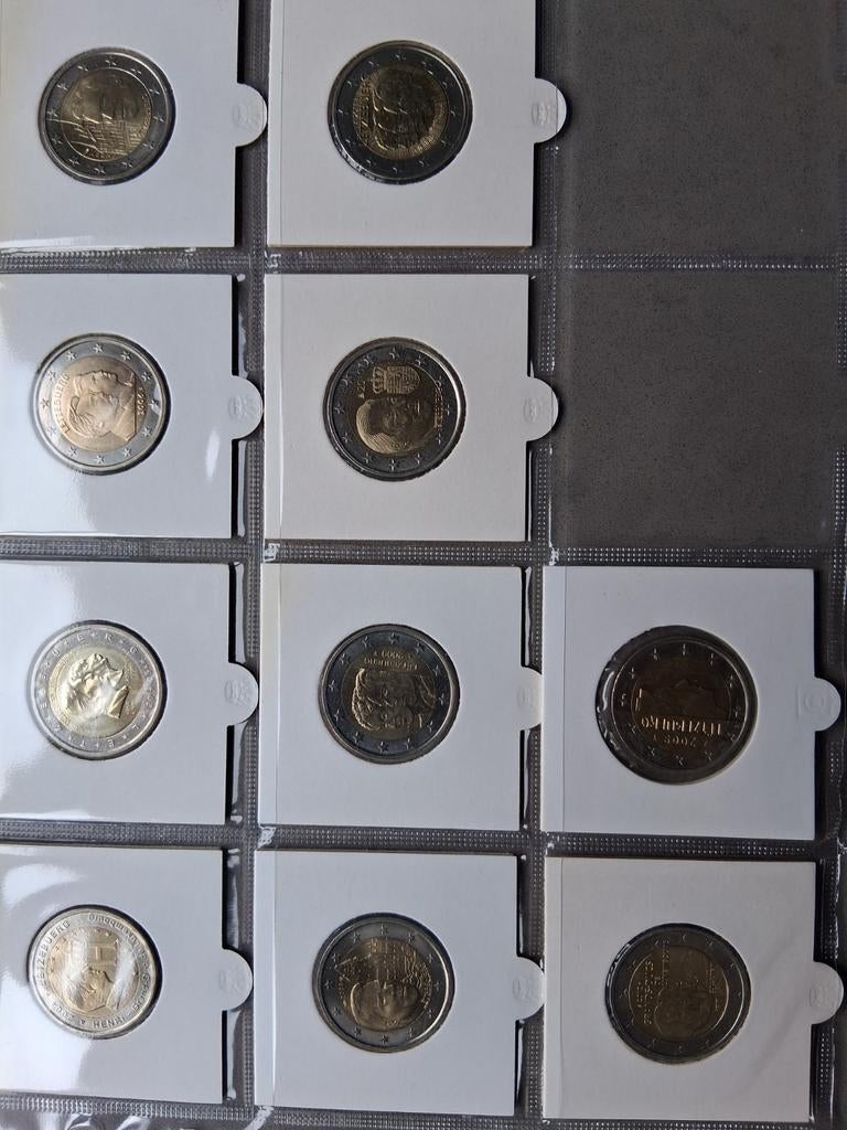 Speciale 2 euromunten Luxemburg 2004 t/m 2012, Ophalen of Verzenden