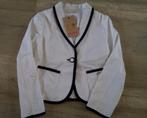 Nieuw colbertje blazer Gymp 140 wit donkerblauw witte navy, Kinderen en Baby's, Kinderkleding | Maat 140, Overige typen, Meisje