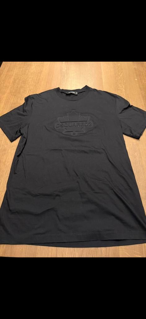Dsquared2 Tshirt, Ophalen of Verzenden, Zo goed als nieuw, Maat 48/50 (M), Zwart