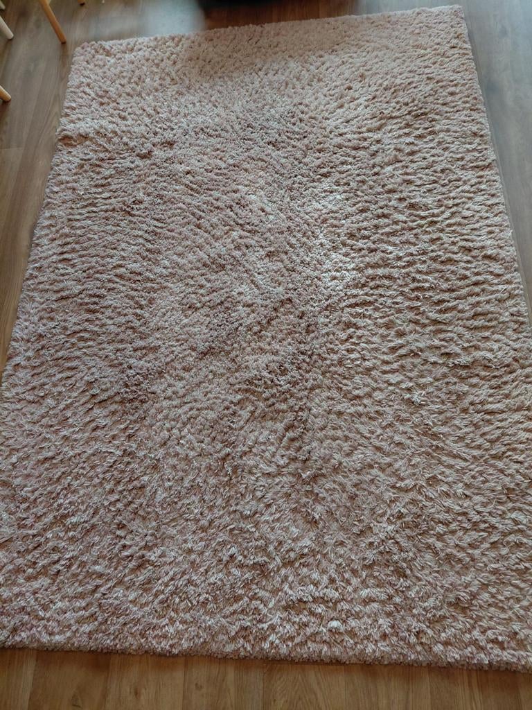 Oud roze vloerkleed 230 x 160 cm, Gebruikt, 150 tot 200 cm, 200 cm of meer, Ophalen of Verzenden