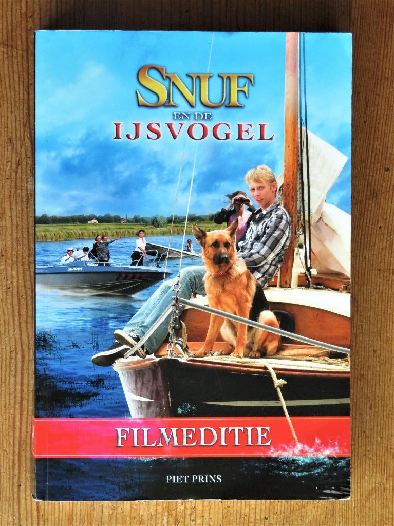 Piet Prins: Snuf en de IJsvogel ( filmeditie met veel foto's, Ophalen of Verzenden, Gelezen