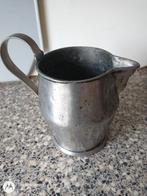 Zeer oude tinnen schenkkan uit 1785 met initialen H-J-H, Ophalen of Verzenden