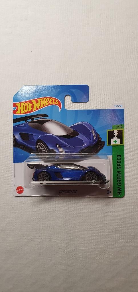 Hot Wheels Czinger 21C blauw, Ophalen of Verzenden, Nieuw, Auto