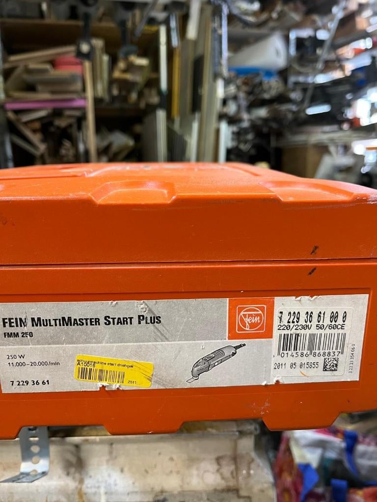fein multi zaagmachine, Doe-het-zelf en Verbouw, Gereedschap | Zaagmachines, Overige typen, 600 tot 1200 watt, Ophalen of Verzenden
