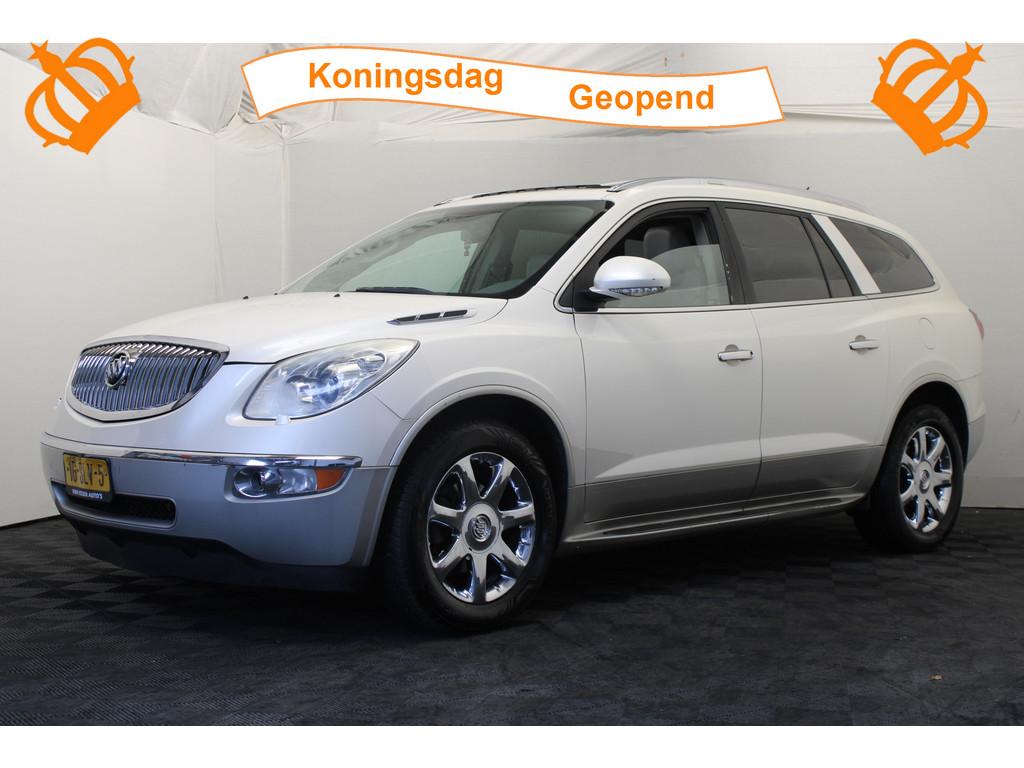 Buick Enclave (bj 2008, automaat), Auto's, Buick, Automaat, Gebruikt, Beige, 7 stoelen