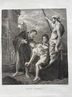 G.R. Le Vilain Saint Julien 1789 / Pierre Gravée Antique, Antiek en Kunst, Kunst | Etsen en Gravures, Ophalen of Verzenden