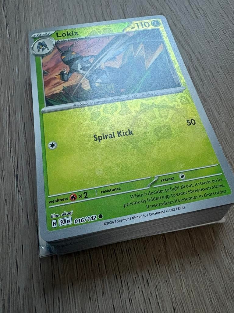 Bulk Stellar Crown 50+ pokemon, Ophalen of Verzenden, Zo goed als nieuw, Meerdere kaarten