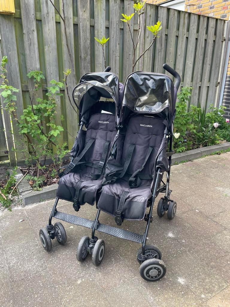 Maclaren Duowagen - Ideaal voor tweelingen/broertjes/zusjes, Ophalen, Gebruikt, Maclaren, Duomodel
