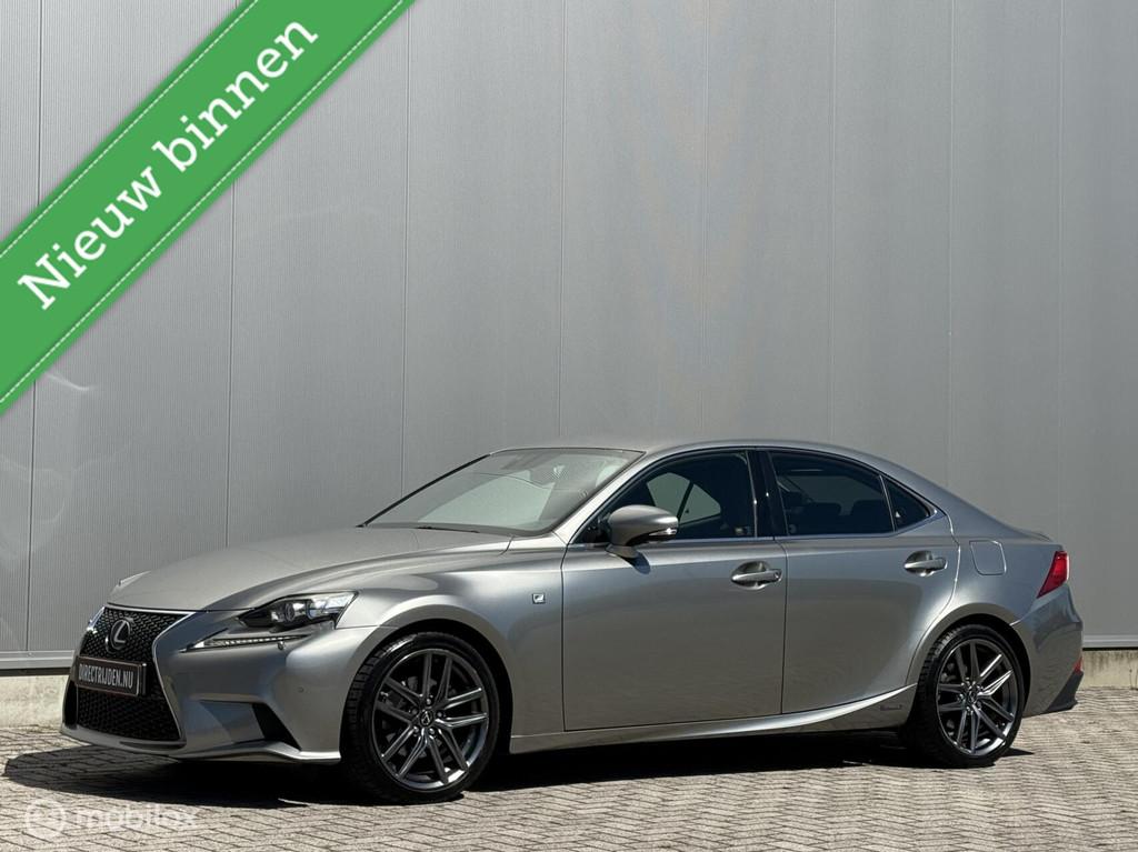 Lexus IS 300h F Sport | Dealer onderhoud | zeer nette auto!, Auto's, Lexus, Euro 5, Achterwielaandrijving, Gebruikt, Origineel Nederlands