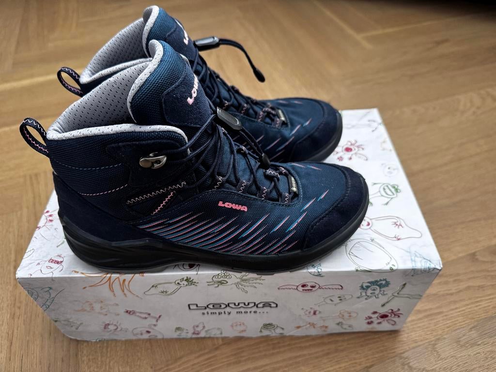 Lowa Zirrox GTX Mid Junior wandel/bergschoenen Maat 36, Ophalen of Verzenden, Zo goed als nieuw, Schoenen
