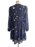 Janice jurk S, Blauw, Ophalen of Verzenden, Zo goed als nieuw, Onder de knie