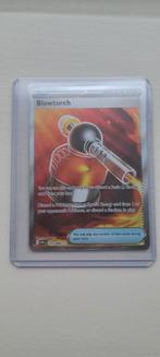 Pokemon Kaart - Blowtorch Trainer (112/094), Ophalen, Zo goed als nieuw, Losse kaart, Foil