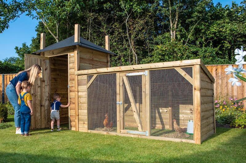 Konijnenhok Hooiberg Lotte, 110 cm of meer, Nieuw, Ophalen of Verzenden, 90 cm of meer