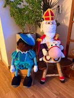 Gehaakte Sinterklaas set met piet en paard, Diversen, Ophalen, Zo goed als nieuw