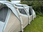 Decathlon opblaas tent 6.3 met obelink luivel, Ophalen, Zo goed als nieuw