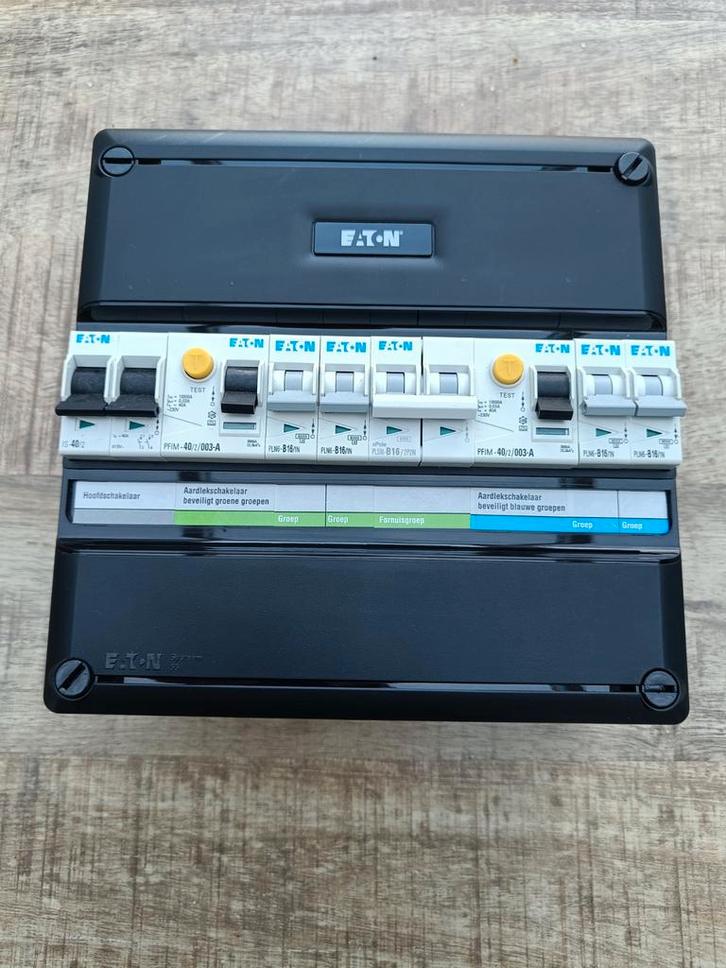 Eaton groepenkast model S55 1Fase, Doe-het-zelf en Verbouw, Elektra en Kabels, Zo goed als nieuw, Overige typen, Ophalen of Verzenden