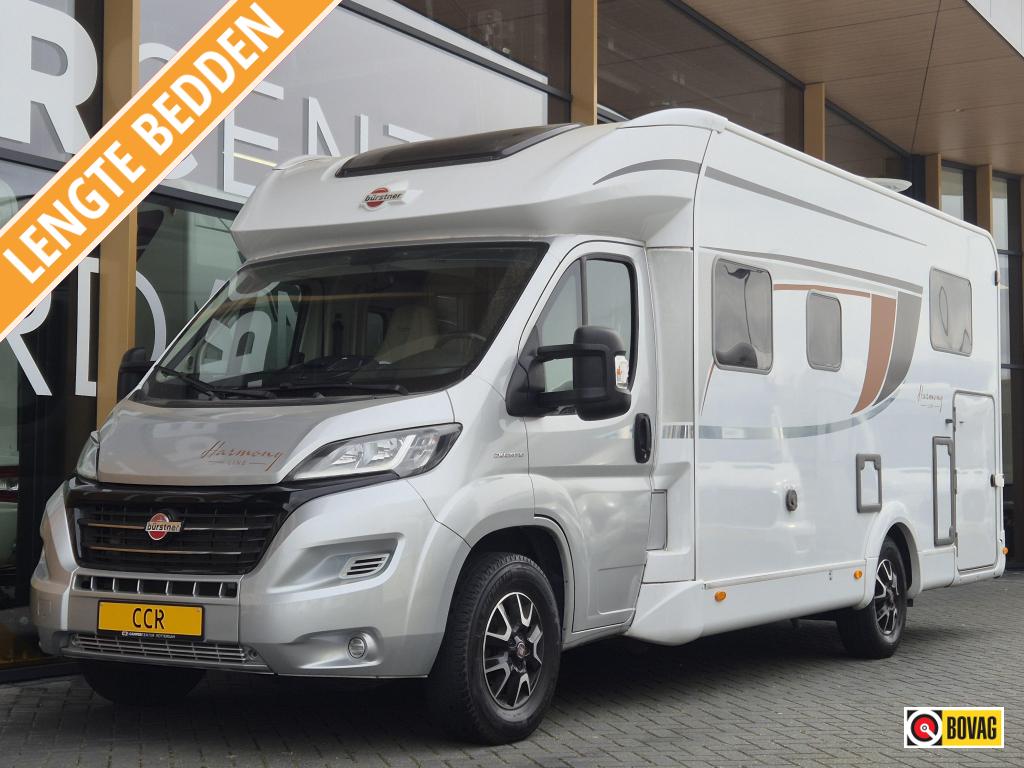Bürstner Lyseo Harmony 727 G 150 Pk Automaat, Caravans en Kamperen, Campers, Automaat, Chemisch toilet, Fiat, Koelkast