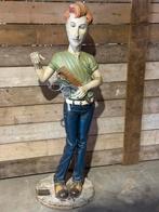 Italiaans Barber Beeld - Toffe Eyecatcher, Ophalen of Verzenden, Gebruikt, Mens