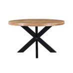 Eettafel rond, Ophalen of Verzenden, Zo goed als nieuw, Rond, 100 tot 150 cm