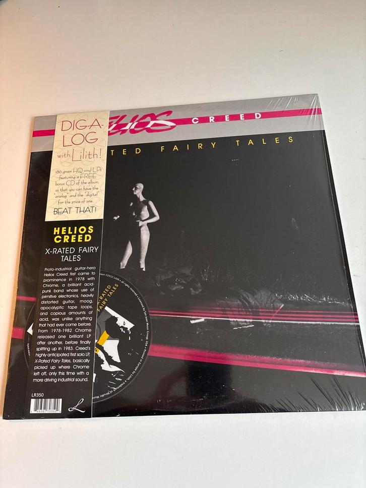 Helios Creed - X-Rated Fairy Tales (Vinyl LP + CD), Cd's en Dvd's, Vinyl | Overige Vinyl, Nieuw in verpakking, 12 inch, Ophalen of Verzenden