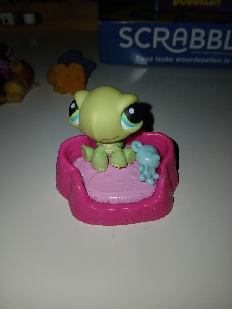 Leuke Littlest Pet Shop Schildpad met Accessoires, Ophalen of Verzenden, Gebruikt