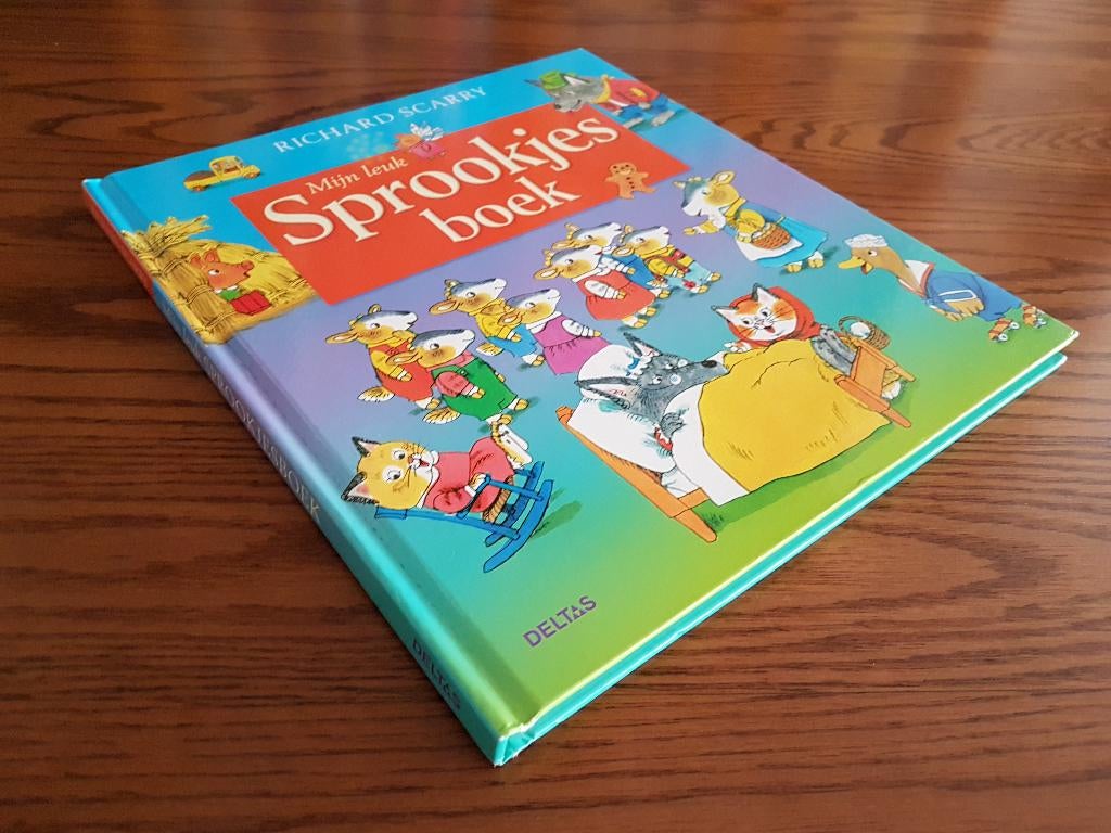 RICHARD SCARRY: Mijn leuk SPROOKJESBOEK, Boeken, Fictie algemeen, Jongen of Meisje, Ophalen of Verzenden, Zo goed als nieuw
