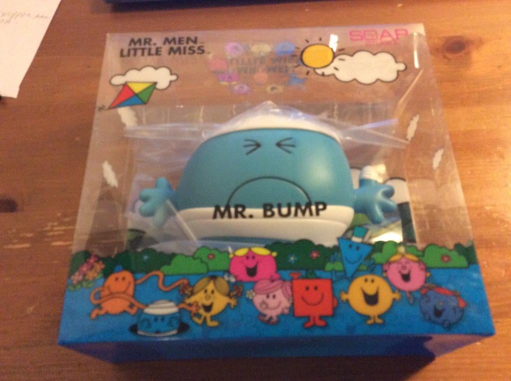 Mr. Bump. vinyl figure. Nieuw: Mr men, little miss, Verzamelen, Ophalen of Verzenden, Nieuw