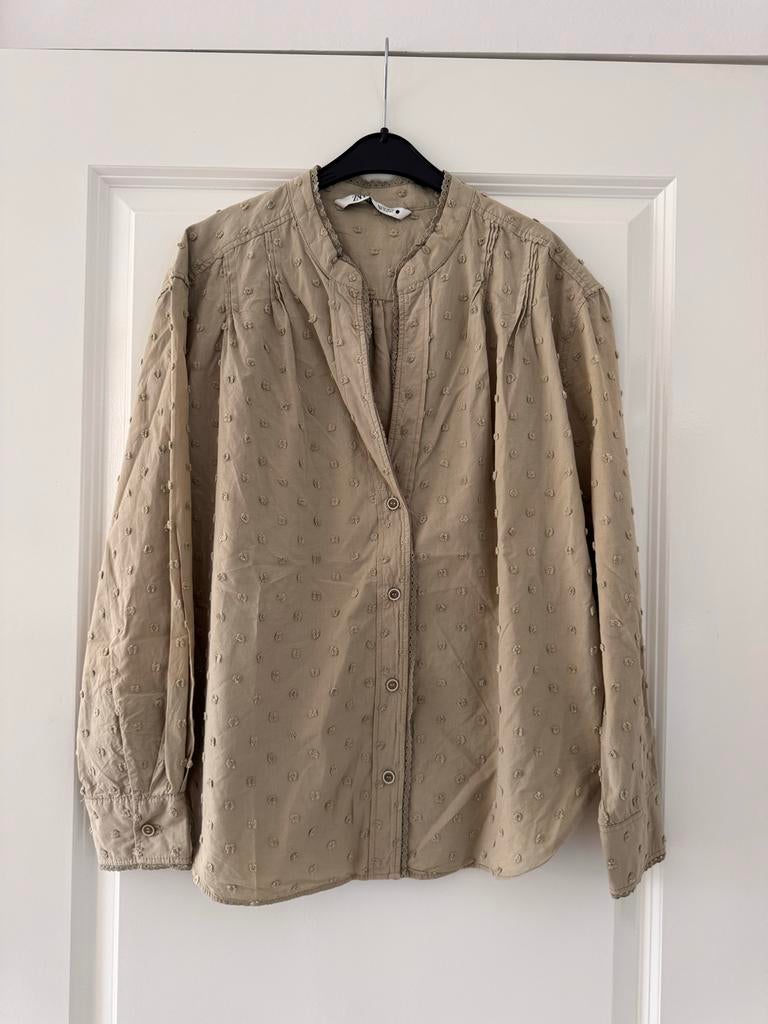 Zara blouse maat XS (valt als S) - Zo goed als nieuw, Kleding | Dames, Blouses en Tunieken, Ophalen of Verzenden, Zo goed als nieuw