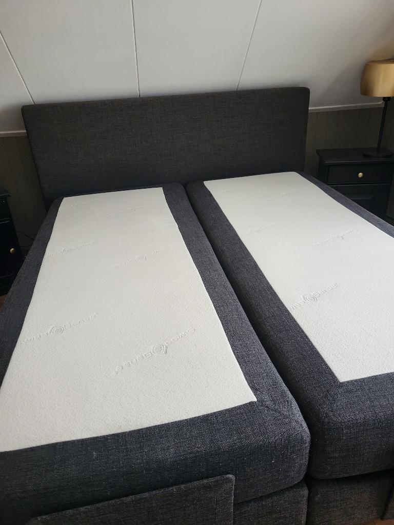 boxspring swiss sense, Huis en Inrichting, Slaapkamer | Boxsprings, Ophalen, Tweepersoons, Zo goed als nieuw, 200 cm