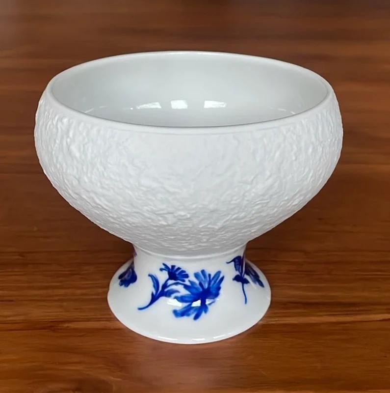 Biscuit porselein voetkommetje, Ophalen of Verzenden, Zo goed als nieuw, Porselein, Overige typen