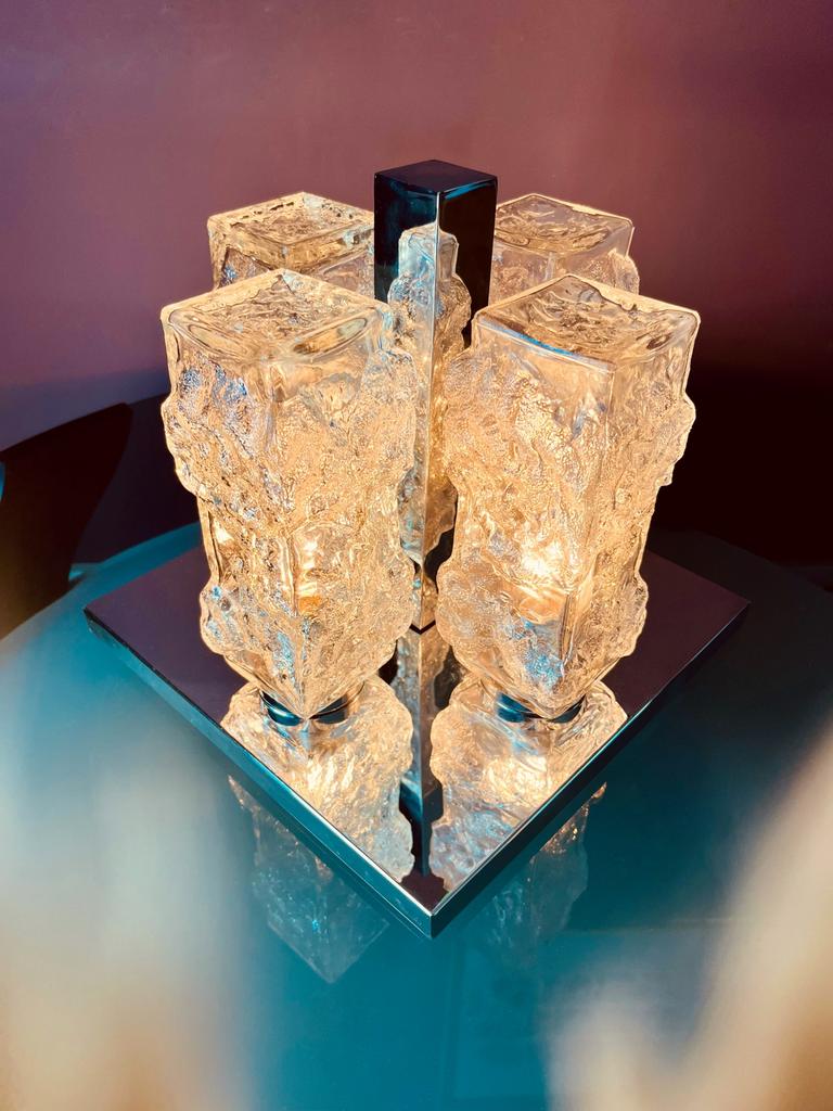 Hillebrand ice-cube plafonnière, Huis en Inrichting, Lampen | Plafondlampen, Ophalen of Verzenden