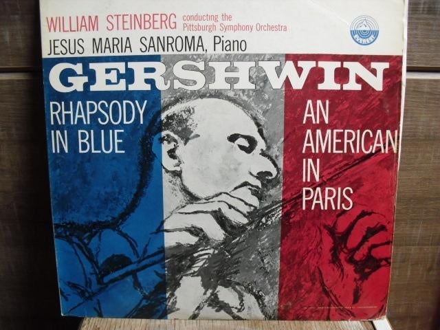 Gershwin "Rapsody in Blue, An American in Paris" LP, Cd's en Dvd's, Vinyl | Klassiek, Gebruikt, Modernisme tot heden, Ophalen of Verzenden