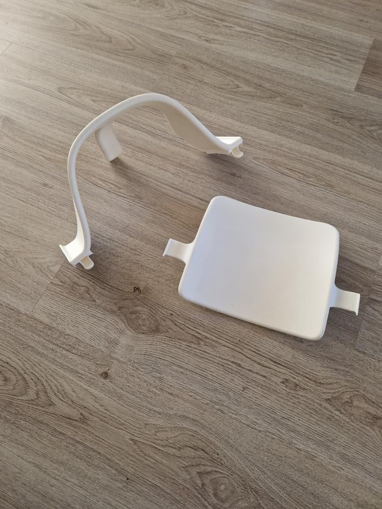 Stokke trip trap baby set wit, Kinderen en Baby's, Kinderstoelen, Ophalen