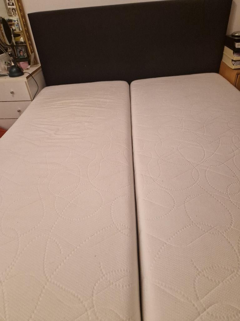 bed met opbergruimte 180 x200, Ophalen, Tweepersoons, Zo goed als nieuw, 180 cm