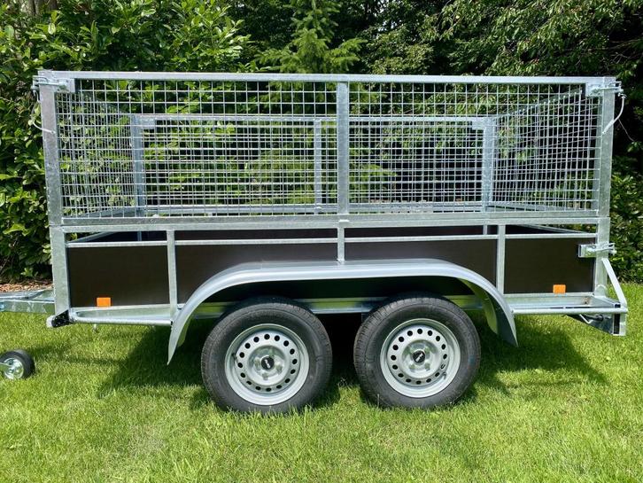 NIEUW aanhangwagen Tandemasser met loofrekken OERDEGELIJK, Auto diversen, Aanhangers en Bagagewagens, Nieuw