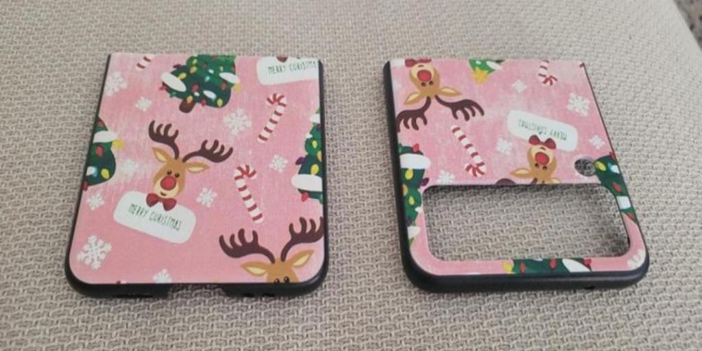 Samsung flip 3 case voor kerst, Ophalen of Verzenden, Nieuw, Frontje of Cover